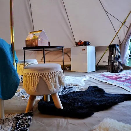Campismo de Luxo Glamping Canvas Tent In Chania Wild Cretan West