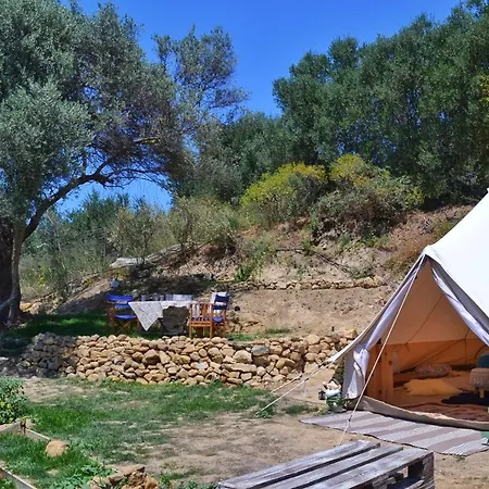Glamping Canvas Tent In Chania Wild Cretan West * Gerani (Chania)