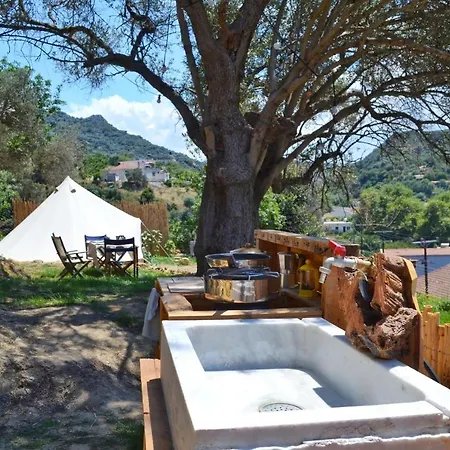 Glamping Canvas Tent In Chania Wild Cretan West Campismo de Luxo *