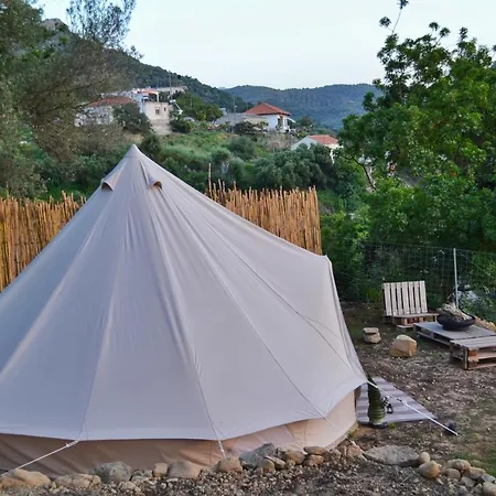 Luxuszelt Glamping Canvas Tent In Chania Wild Cretan West