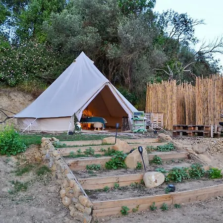 Luxuszelt Glamping Canvas Tent In Chania Wild Cretan West