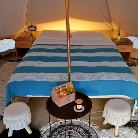 Glamping Canvas Tent In Chania Wild Cretan West Luxuszelt