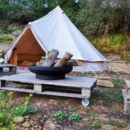 Luxuszelt Glamping Canvas Tent In Chania Wild Cretan West