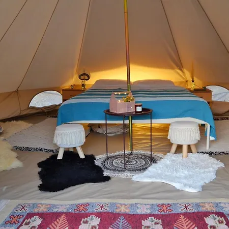 Luxuszelt Glamping Canvas Tent In Chania Wild Cretan West